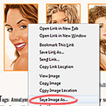 Disabling the right-click menu for an image